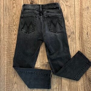 Mother Black Denim Jeans